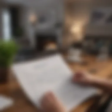 Navigating Rental Agreements Wisely Tenant reviewing rental agreement documents