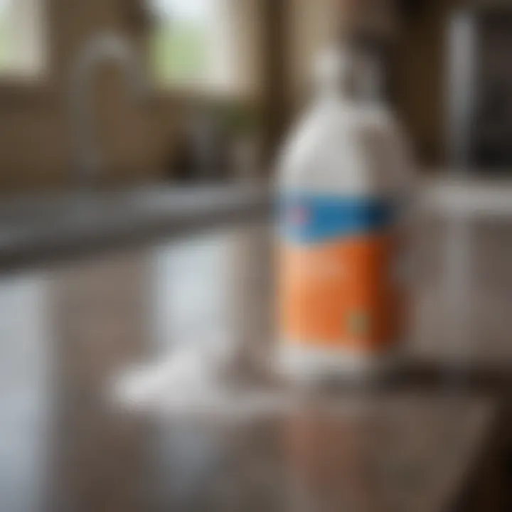 Baking soda box on a kitchen countertop