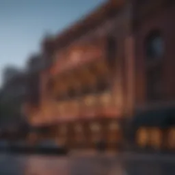 Exterior view of the Beacon Theater showcasing its architectural beauty