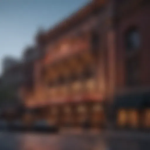 Exterior view of the Beacon Theater showcasing its architectural beauty