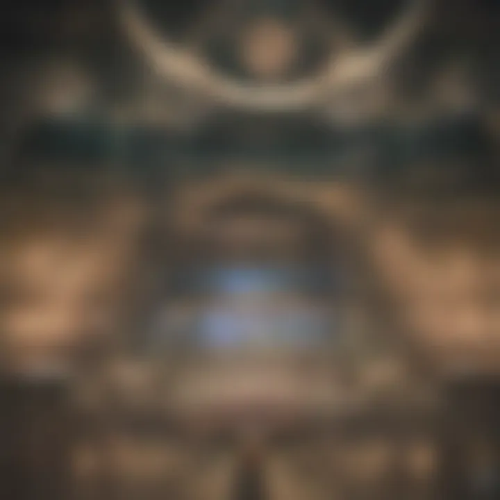 Interior of the Beacon Theater highlighting the ornate design