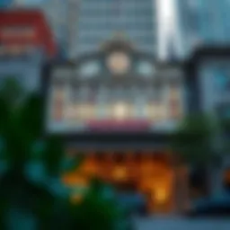 The historic Boston Opera House showcasing its grand facade