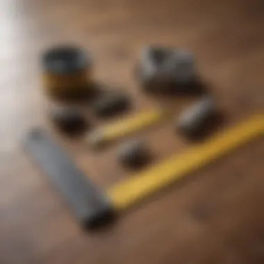 Essential Tools for Flooring Projects Flooring installation tools laid out