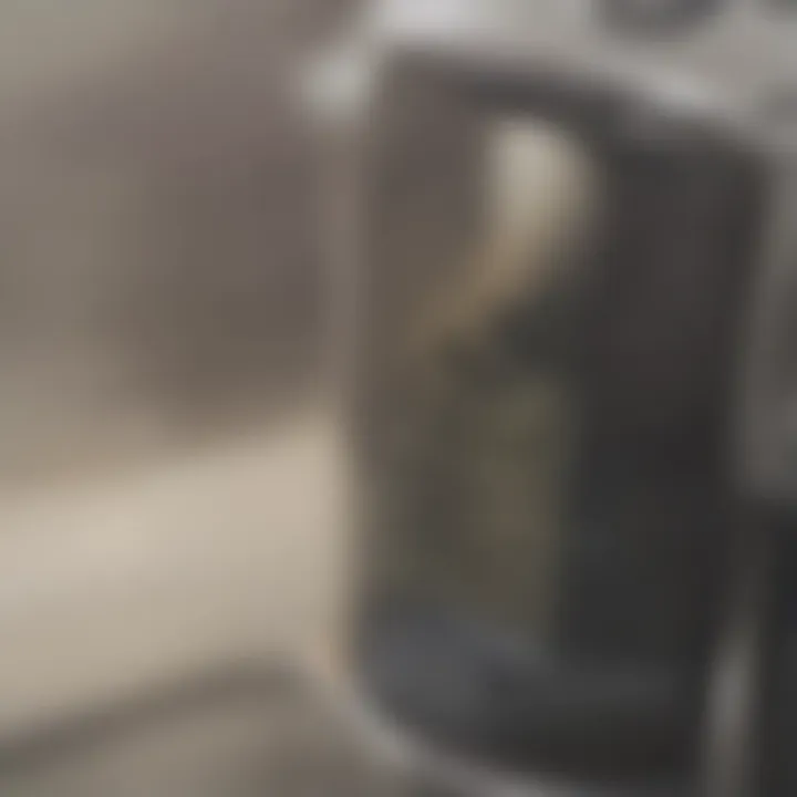 Demonstration of proper technique for cleaning screens
