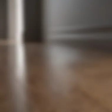 Spotless Baseboards Enhance Home Aesthetics Clean baseboards in a modern living room