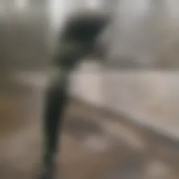 Sparkling clean fake wooden floor after maintenance