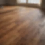 Before and after cleaning wood floors