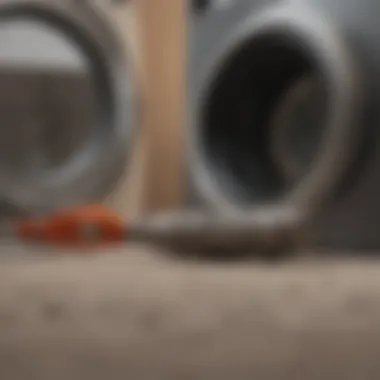 Tools and equipment for dryer duct cleaning