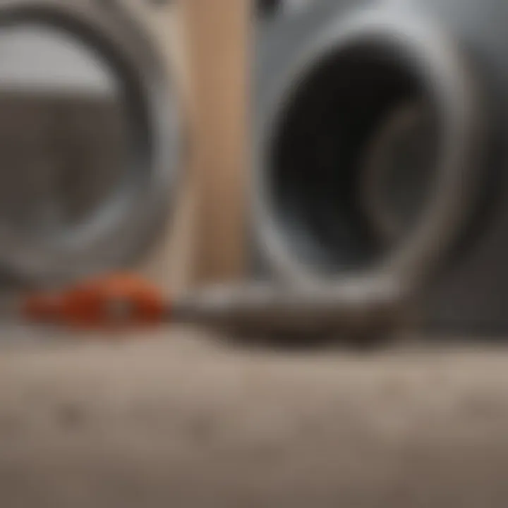 Tools and equipment for dryer duct cleaning