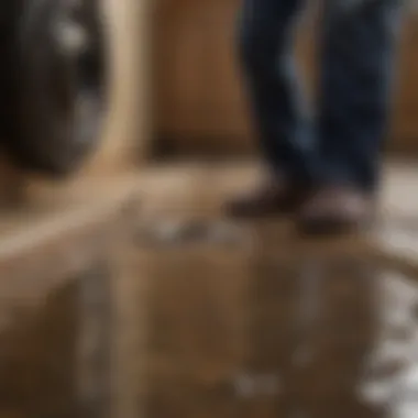 Professional Intervention for Blocked Drains Professional plumber addressing a blocked drain