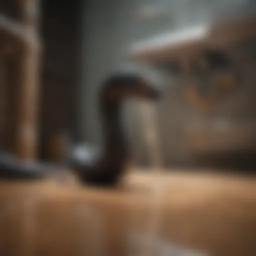 Cobra Roto-Rooter tool showcased in a plumbing environment