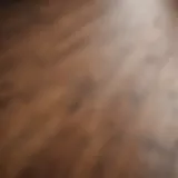 Elegant wooden floor showcasing natural grain patterns