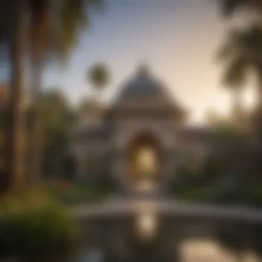 The serene beauty of Balboa Park, featuring lush gardens and historic architecture.