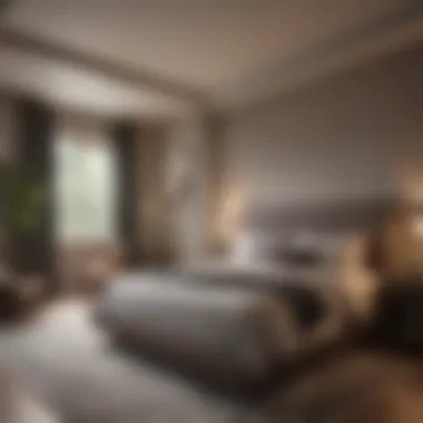 Cozy Bedroom with Modern Amenities Cozy bedroom with modern amenities