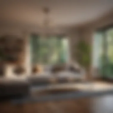 Creating Comfortable Interiors A cozy living room illustrating the importance of home aesthetics
