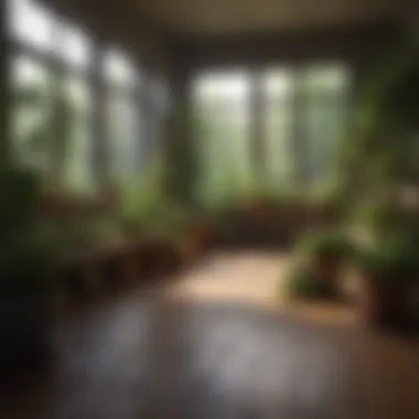 Creating an Aesthetic Herb Space A cozy indoor space beautifully adorned with herbs