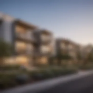 Modern Architectural Design of Del Mar Apartments Exterior view of Del Mar Apartments showcasing modern architecture