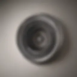 Close-up of a clean dryer vent