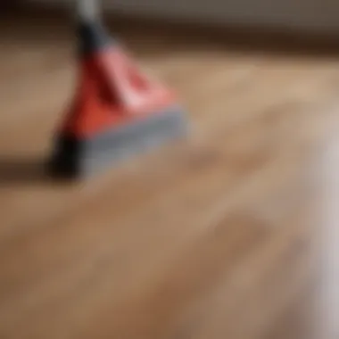 Essential cleaning tools for laminate floors