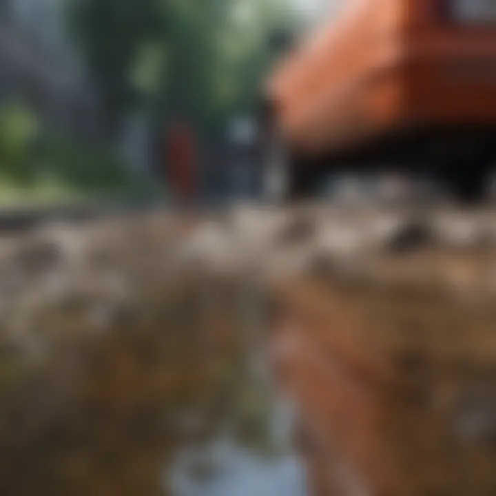 Professional intervention for severe drainage blockages