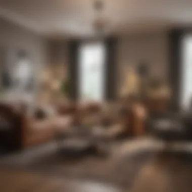 Furniture Choices for Comfort and Style Cozy living room setup with stylish furniture and decor