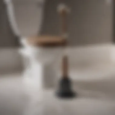 Essential Plunger for Toilet Unclogging A high-quality plunger designed for effective toilet unclogging