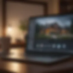 A well-organized budget plan on a laptop screen