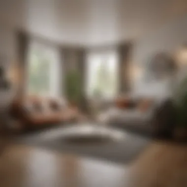 A cozy rental apartment with welcoming decor