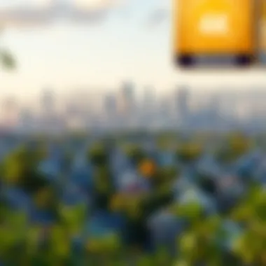 Affordable Housing in Vibrant Cities A scenic skyline of a vibrant city showcasing affordable housing options