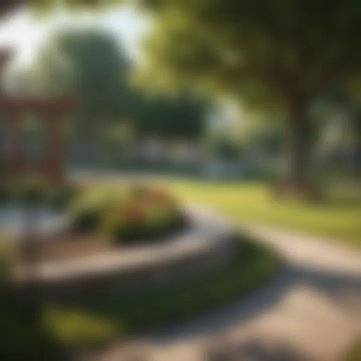 Vibrant neighborhood park in Brighton Park