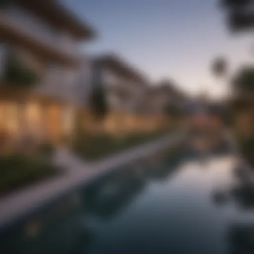 Stunning view of an apartment complex in Orange County
