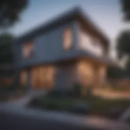 Modern apartment exterior in Pleasant Grove