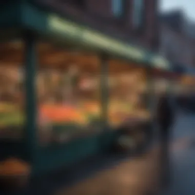 Local Market Experience in Philadelphia Vibrant local market filled with fresh produce and artisanal goods