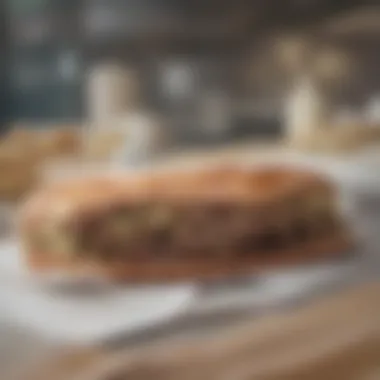 Culinary Delight: The Iconic Cheesesteak A delicious spread of classic Philadelphia cheesesteaks