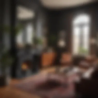 Cozy interior of a brownstone featuring classic furniture and decor