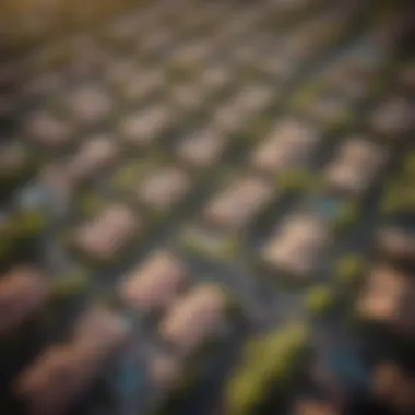 Aerial View of Encanto Village Aerial view of Encanto Village showcasing lush greenery and unique architecture
