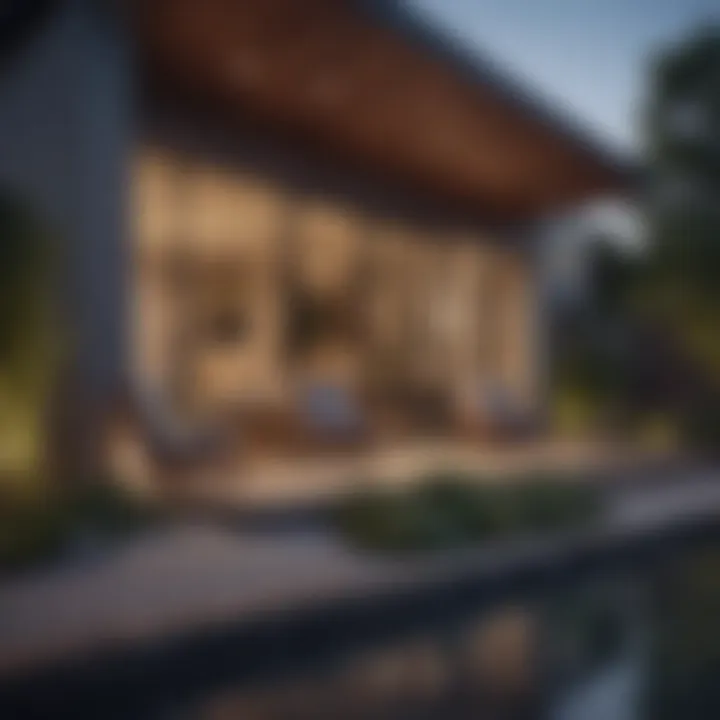 An inviting outdoor space that appeals to tenants
