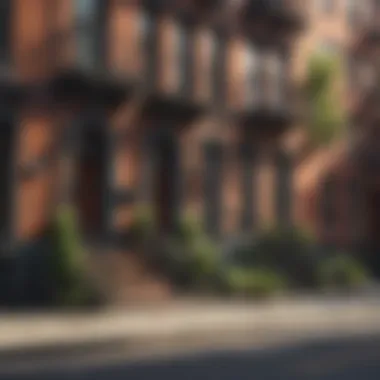 Vibrant street view of Greenwich Village