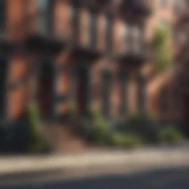 Vibrant street view of Greenwich Village