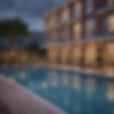 Exclusive Amenities Enhancing Urban Living Amenities at Harbor Station Apartments including a rooftop pool