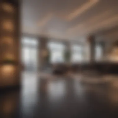 Sophisticated Interior Spaces at Harbor Station Luxurious interior design of a Harbor Station apartment