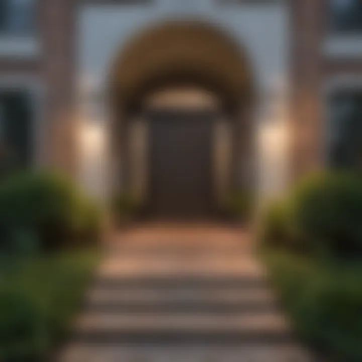 Welcoming entrance of a rental home in Grant Park