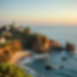 Breathtaking coastline view of La Jolla