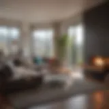 Stylish one bedroom apartment interior in Echo Park