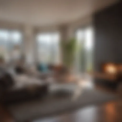 Stylish one bedroom apartment interior in Echo Park
