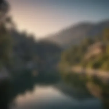 Echo Park Lake: A Community Gem Scenic view of Echo Park Lake and surrounding area
