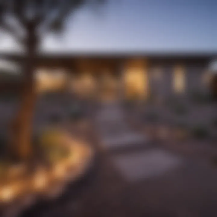 An elegant home showcasing sustainable design in Phoenix
