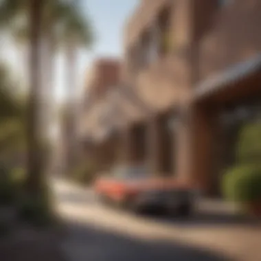 Cultural Richness in Phoenix A vibrant street scene depicting the cultural richness of Phoenix