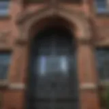 Historic architecture of Ravenswood Terrace showcasing intricate designs