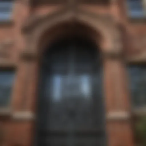 Historic architecture of Ravenswood Terrace showcasing intricate designs